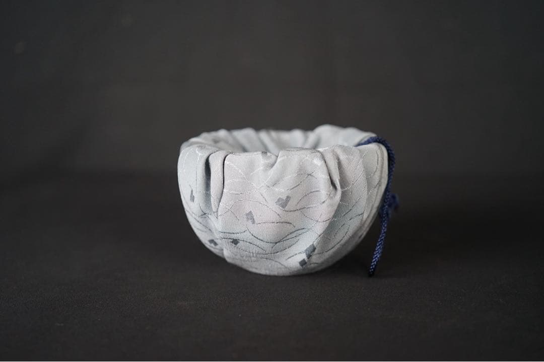 16代永楽善五郎 即全 青海波壼々茶碗 銘 鳴門 即中斎書付 茶道具 表