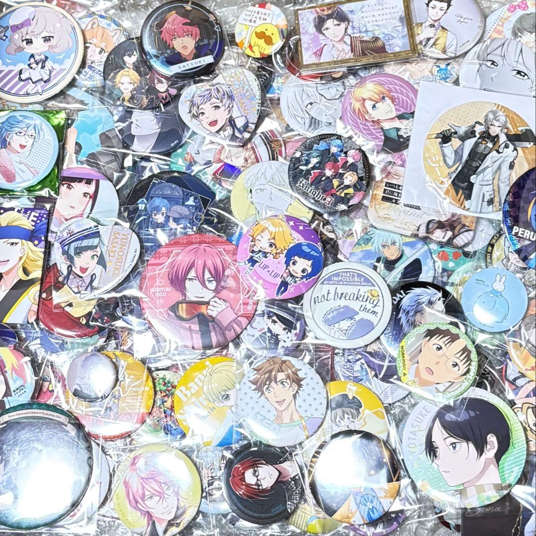 アニメ・キャラクター系グッズ 缶バッジ まとめ売り 約1444個セット