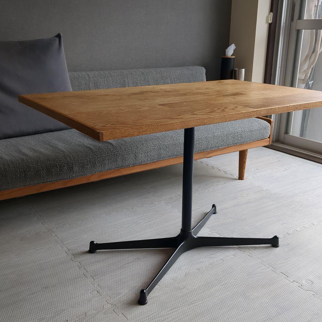 ダイニングテーブル MOMOnatural / CAFE TABLE /W-BRIC TOP/OAK