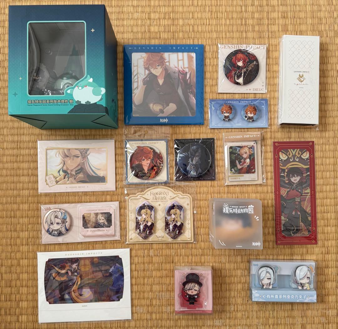 【原神】【公式正規品】 原神 福袋 缶バッジ アクスタ 色紙 フィギュア 原神】【公式正規品】 原神 福袋 缶バッジ アクスタ 色紙 フィギュア