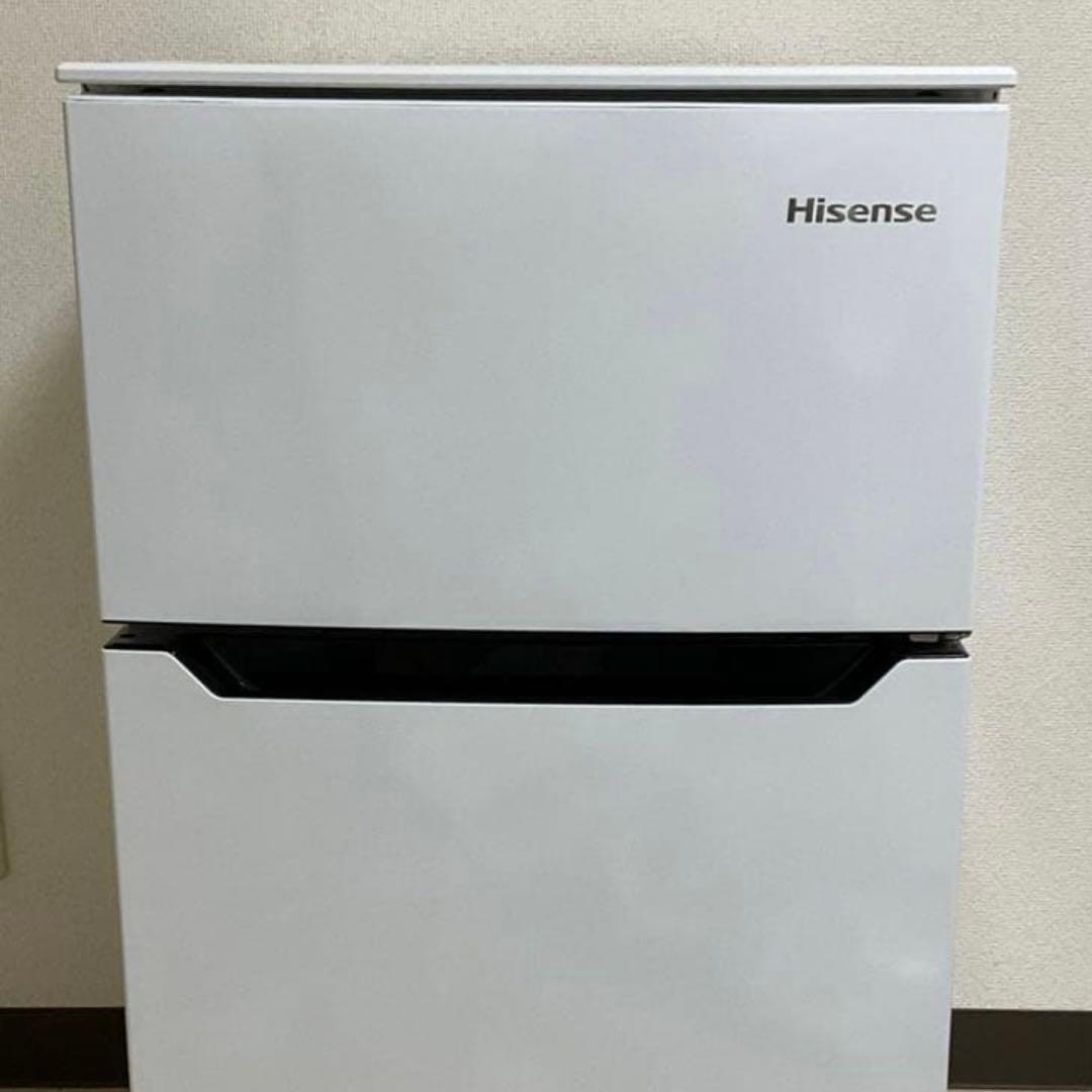送料込　Hisense 2ドア 冷凍冷蔵庫 93L HR-B95A 2020年製