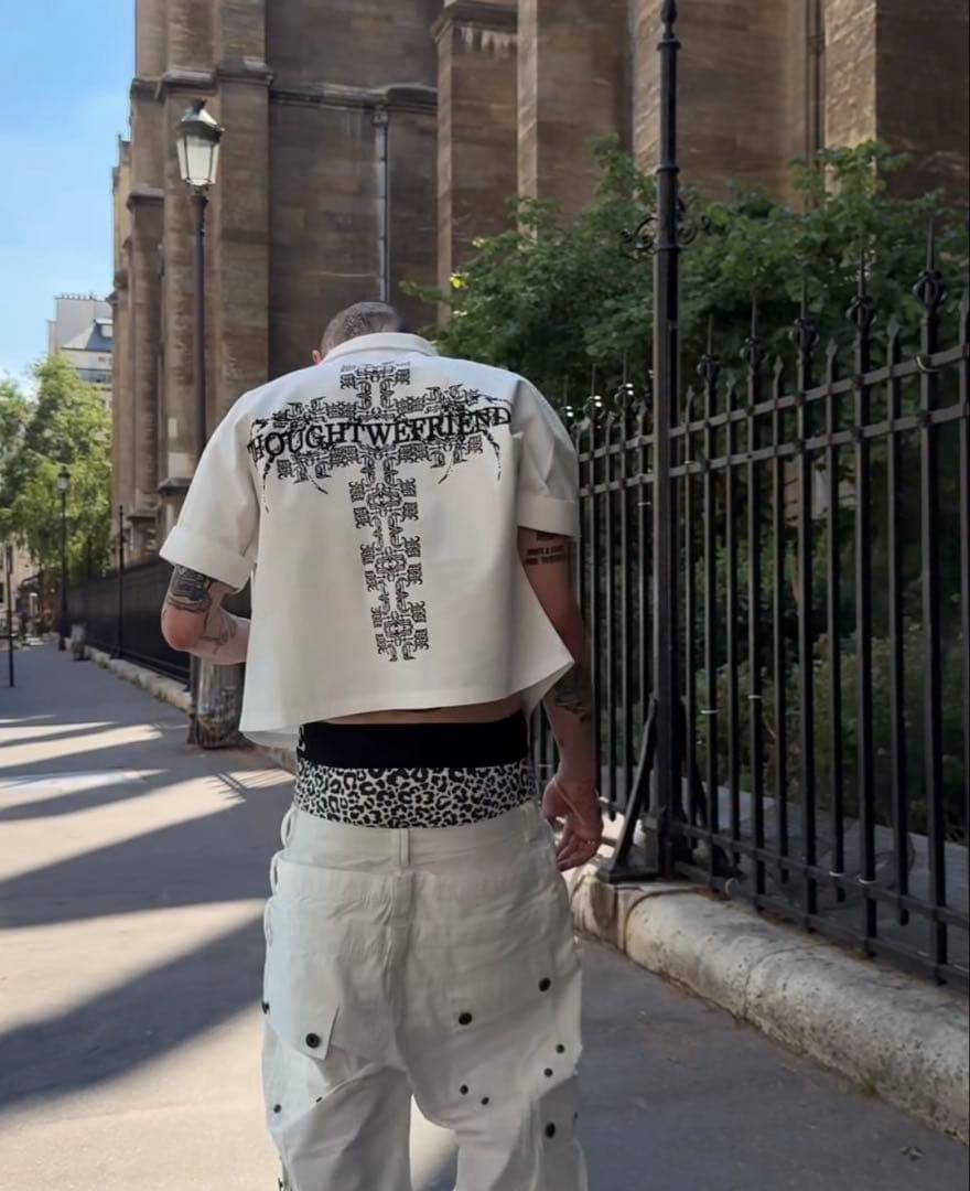 THOUGHTWEFRIENDS シャツ｜ThoughtWeFriends T-shirt With Print