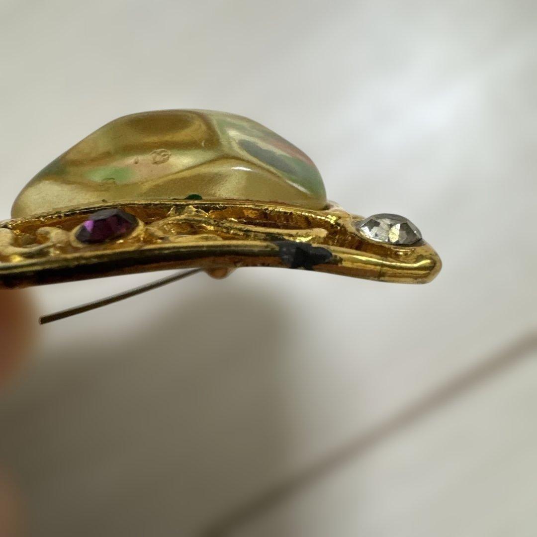 T*！様 美品 希少 レア ジャンニ ヴェルサーチ ブローチ ハート ヴィンテー