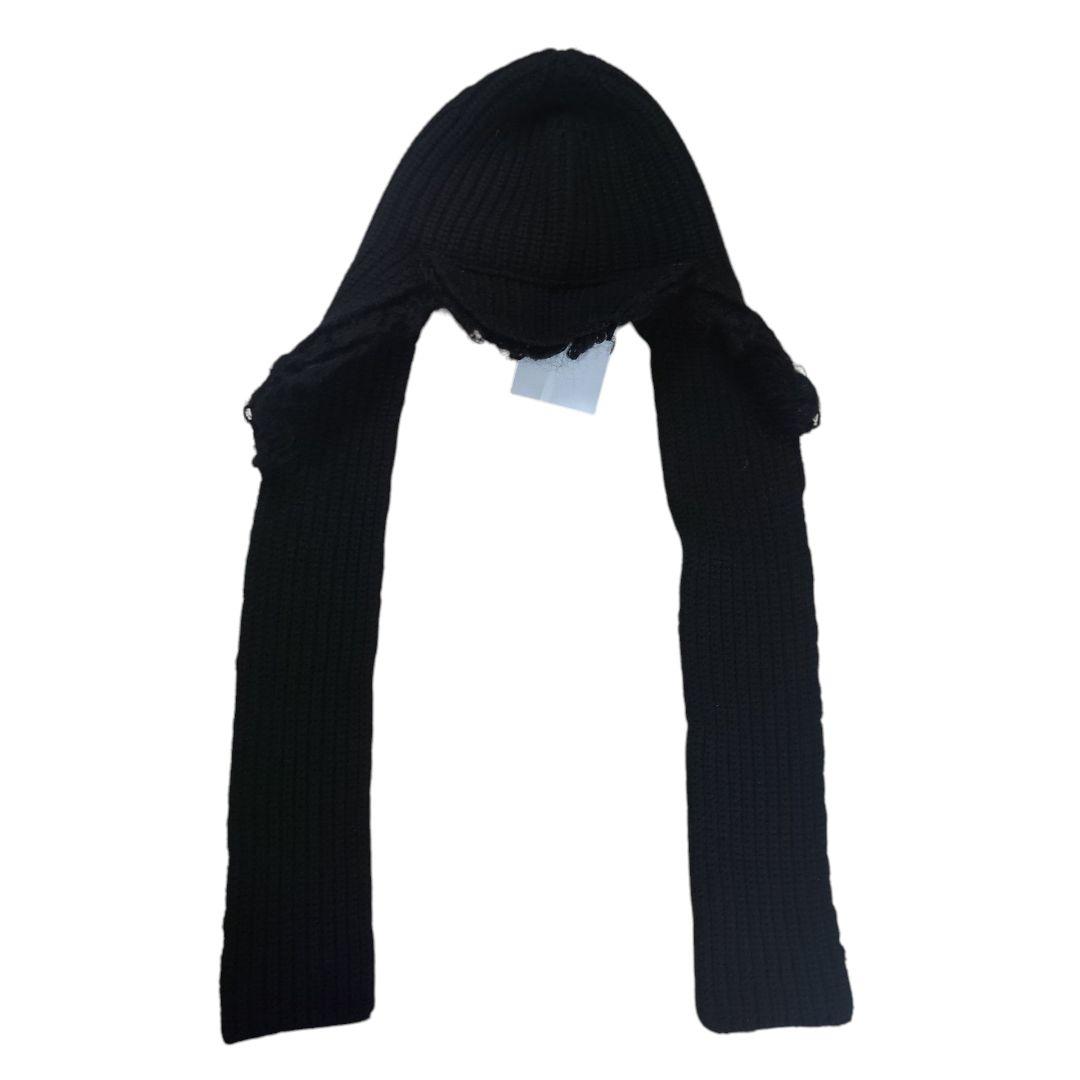 新品】タオ コムデギャルソン フラップイヤー ニットキャップ マフラー