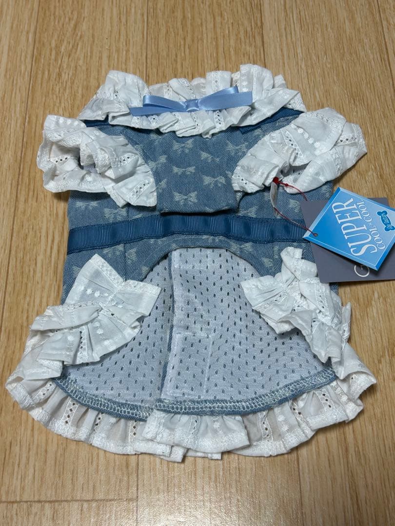 値下中！】新品未使用godpiva COOLデニムハーネス リボン柄 S