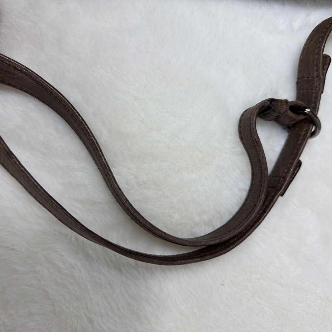 バッグ 00s miumiu leather shoulder bag Arcadie