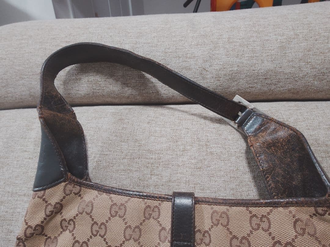 GUCCI グッチ ジャッキー シェリーライン ハンドバッグ ヴィンテージ