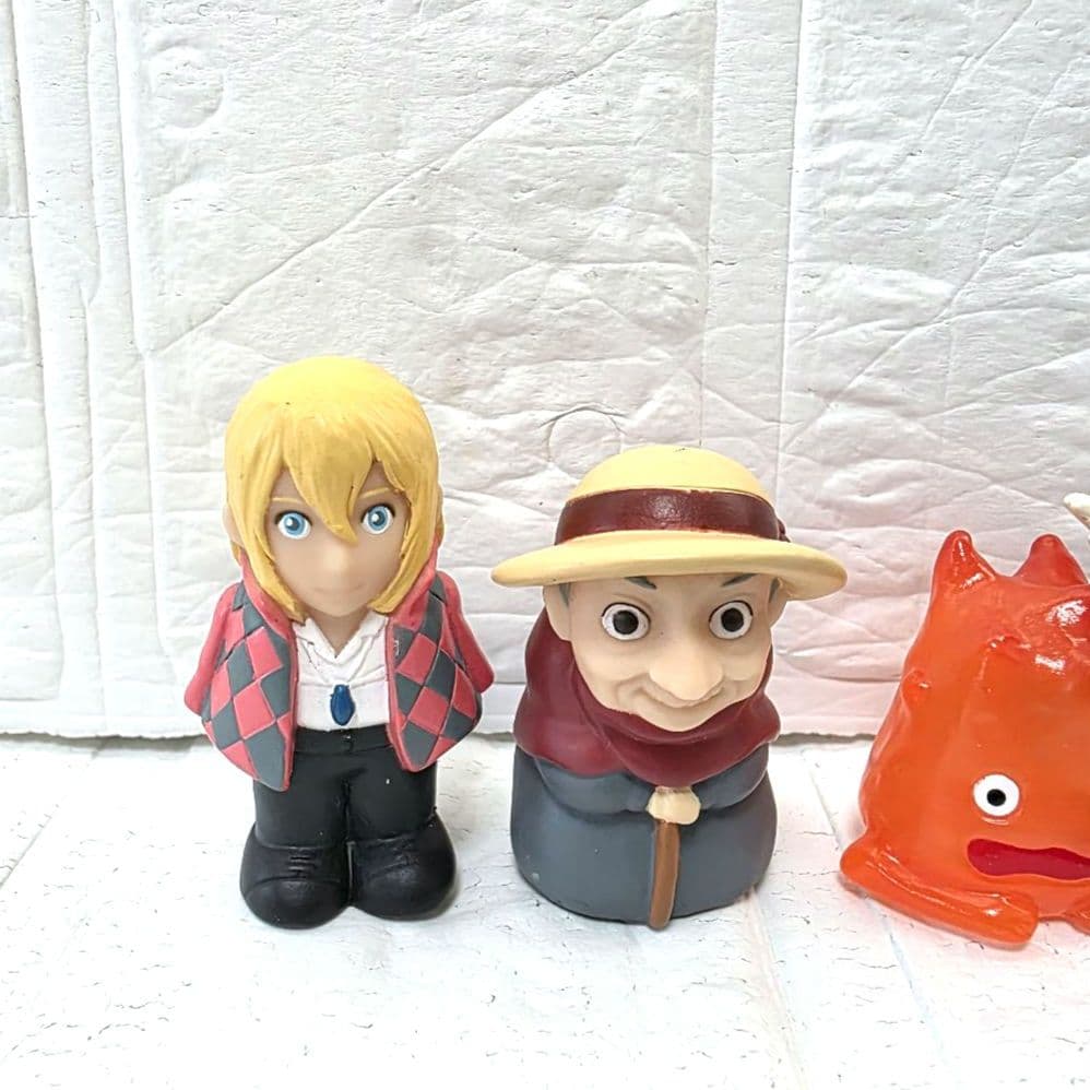 ハウルの動く城】ハウル ソフィー カルシファー 指人形 4種セット