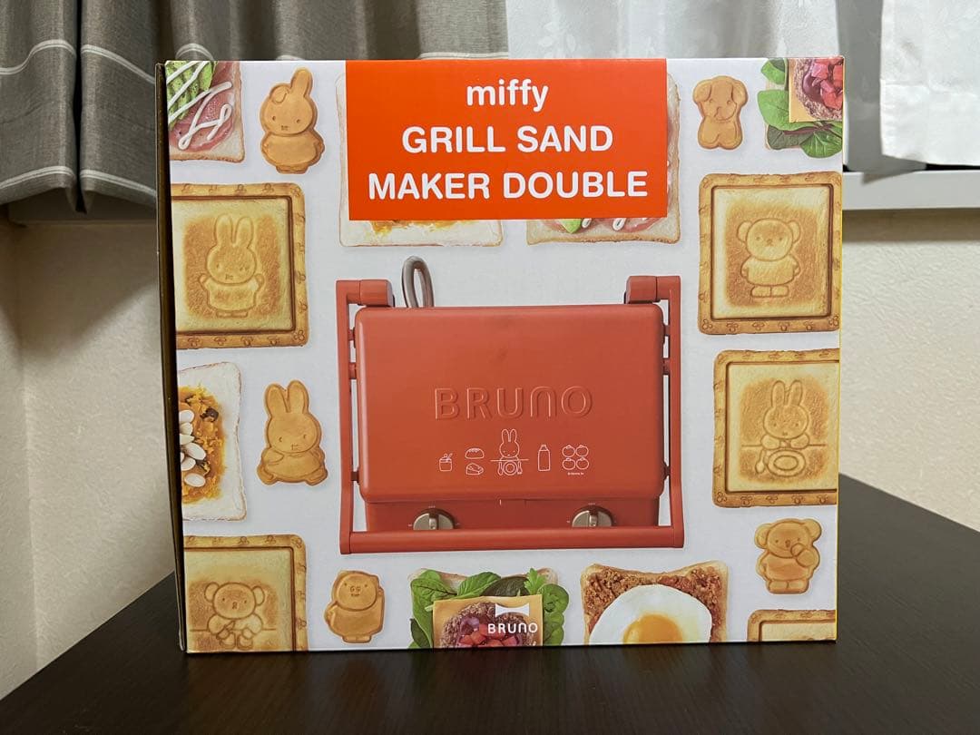 miffy GRILL SAND MAKER DOUBLE キッチン家電 BRUNO miffy GRILL SAND