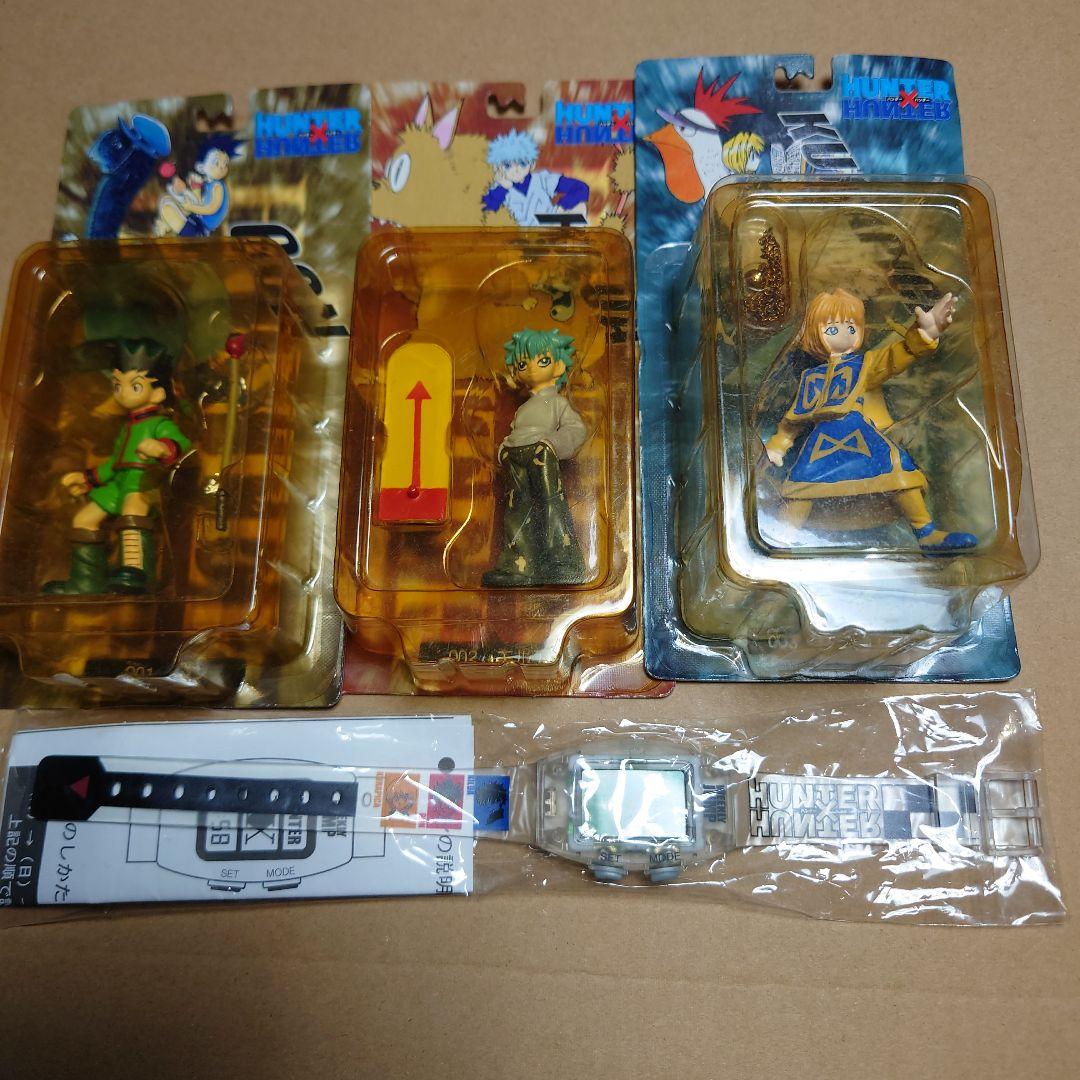 HUNTER×HUNTER フィギュア 3体＆腕時計セット