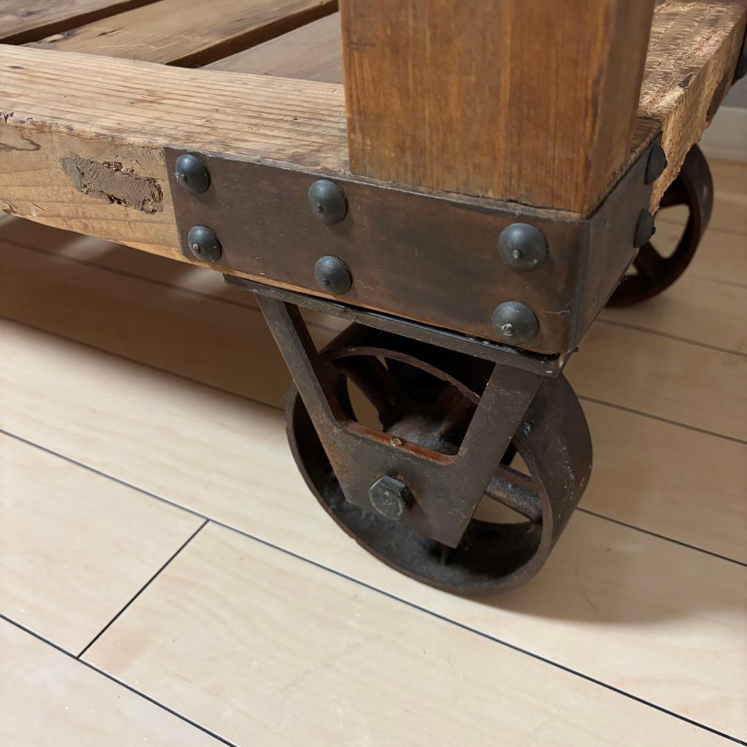 vintage インダストリアル ファクトリー 作業台 送料込 - メルカリ