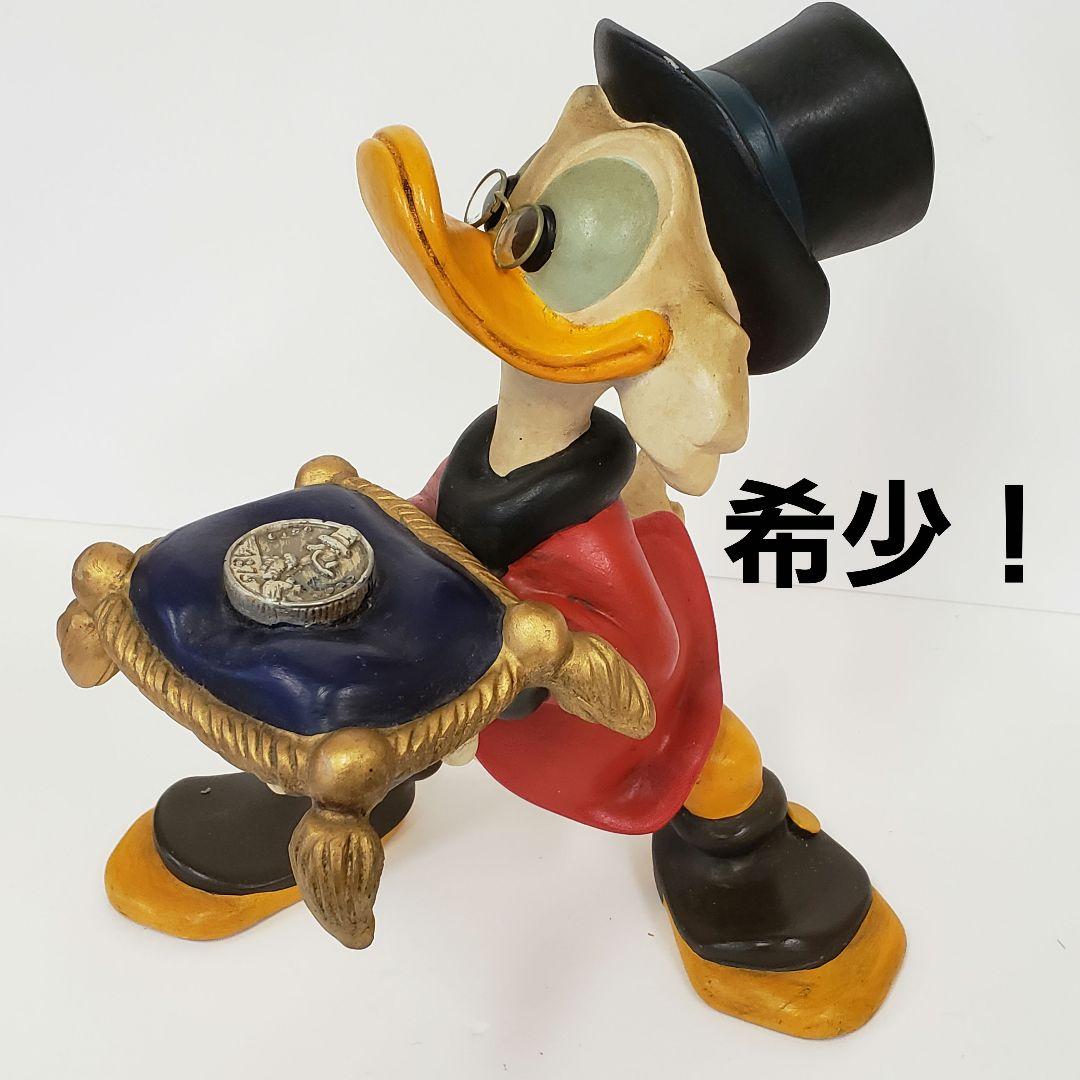 希少】Disney スクルージ マクダック 置物 オブジェ ヴィンテージ レア