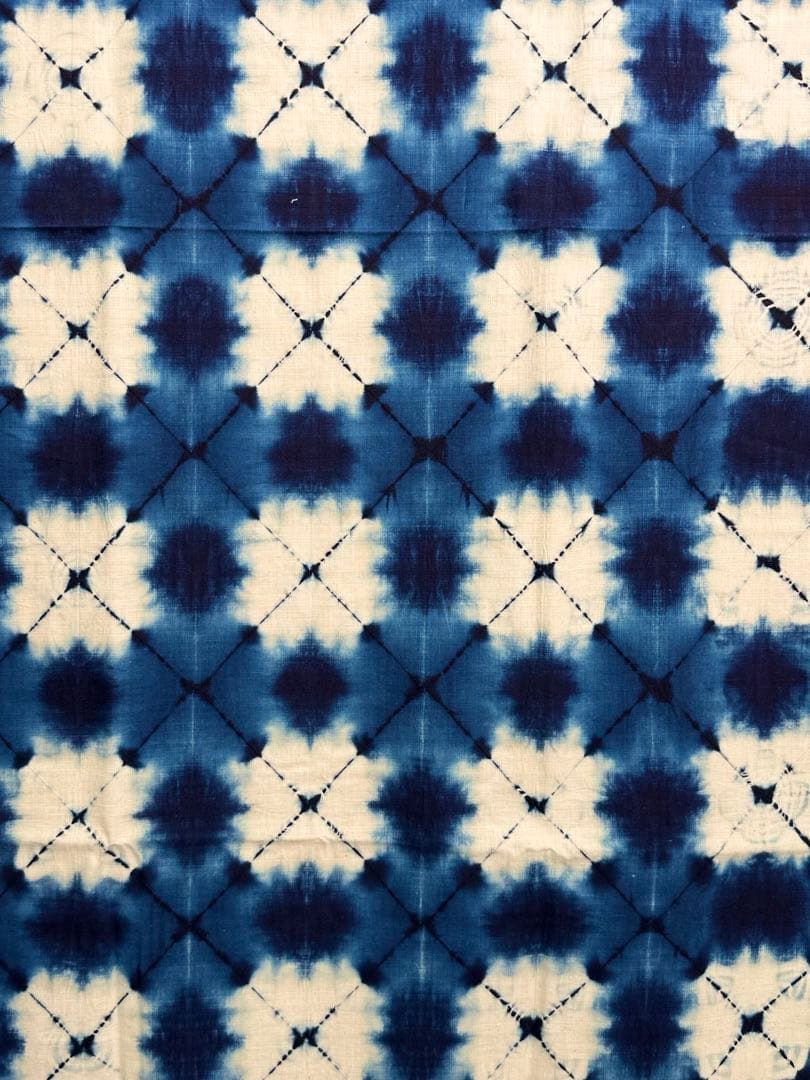 藍染の絞り」展 ～片野元彦・かほりの仕事～｜おかあの手抜き日記 N24