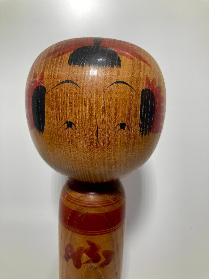 希少の大型タイプ 約45.5㎝ 小林泰造 山形系 伝統こけし 郷土玩具