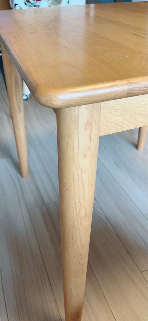 B-company 引き出し付き　ダイニングテーブル 75×70cm