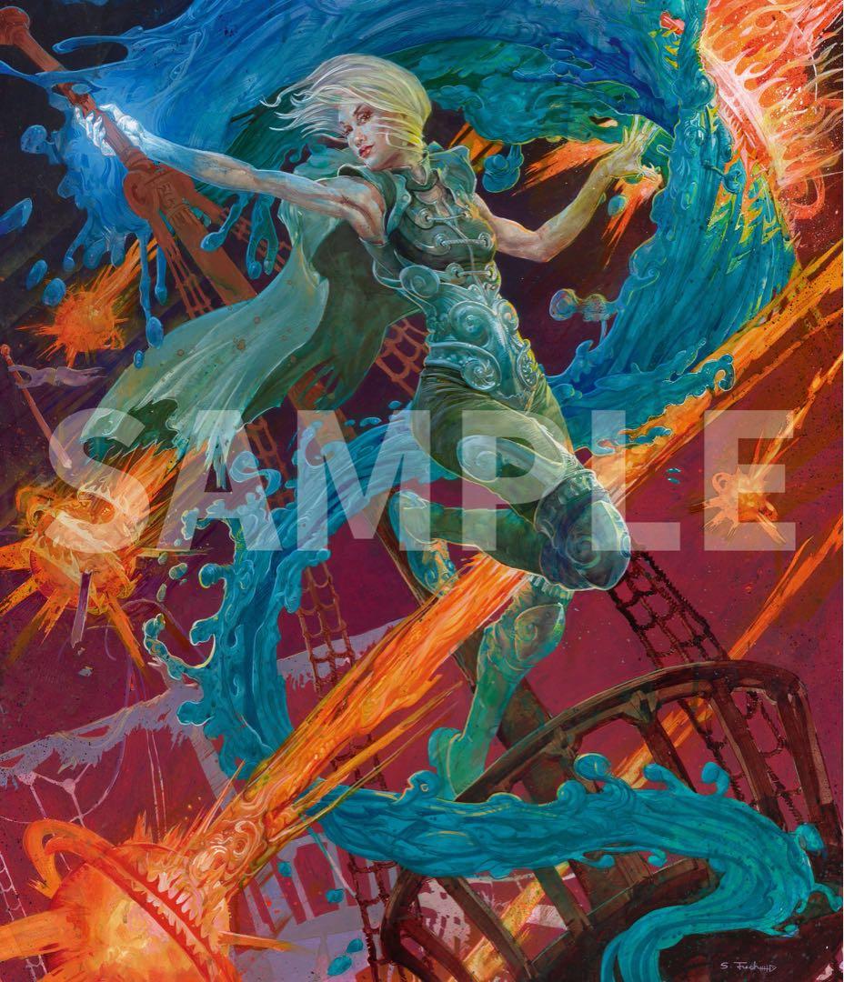 MTG Force of Will 意志の力 キャンバスアート マジック大戦祭 - メルカリ