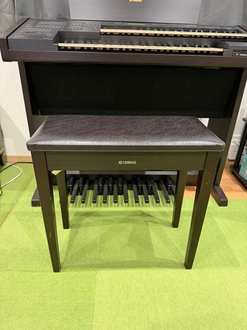 YAMAHAエレクトーンEL-100鍵盤カバー、椅子付 引取り希望