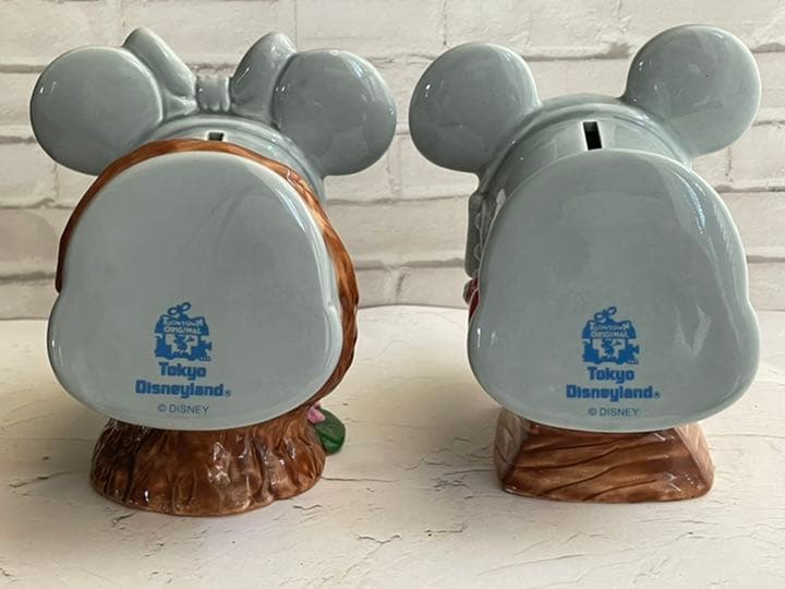 東京ディズニーランド　トゥーンタウン　ミッキー＆ミニーの家　ポスト　貯金箱置物