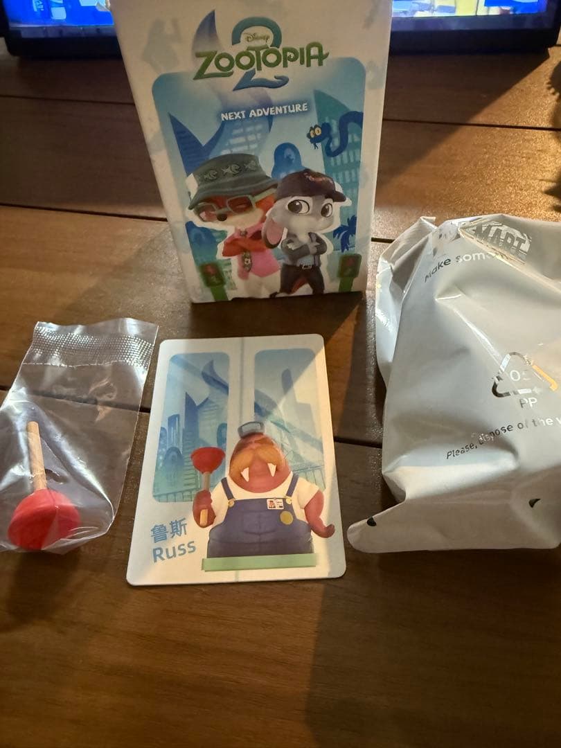 ズートピア2 ニック ジュディ　フィギュア　ポップマート