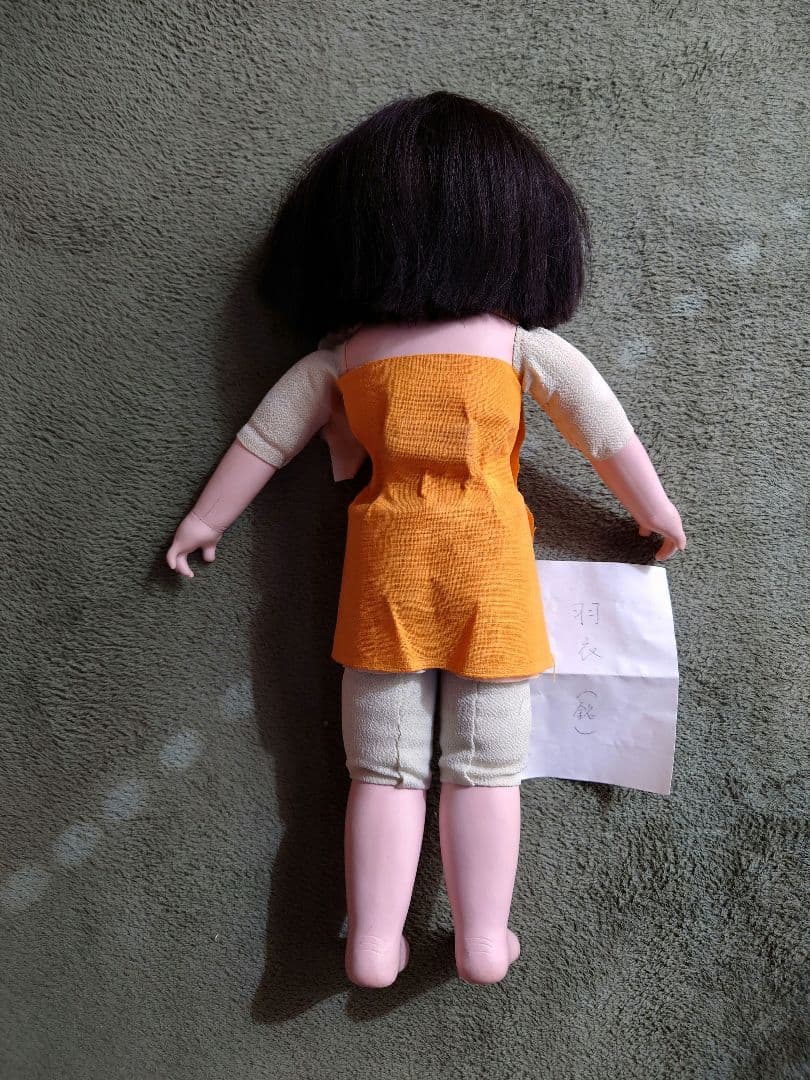 極上 市松人形 大正から昭和初期 爪切りつき 白木屋特製 羽衣 人毛 約