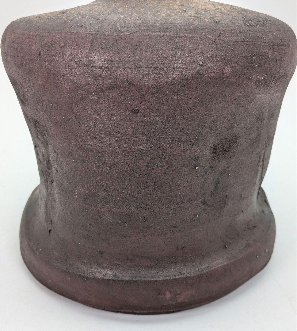 備前焼 古備前写変形花入 花器 フラワーベース 花瓶 置物 華道具 茶道具 蹲壺