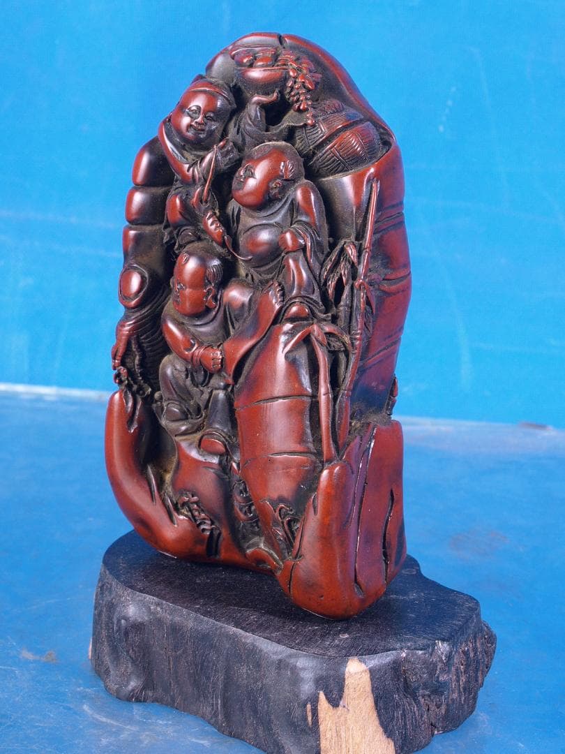 民間仕入れ品 唐物 中国清時代 仏像置物※激安骨董品G1235A12-2