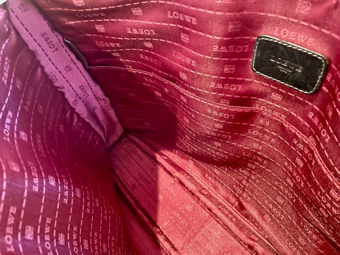 よっしゃーロエベ　本革バッグ