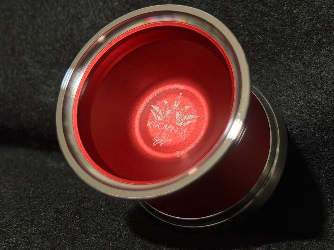 C3yoyodesign Krown.st 7068 RED 美品 廃盤 絶版 クラウン.st 7068
