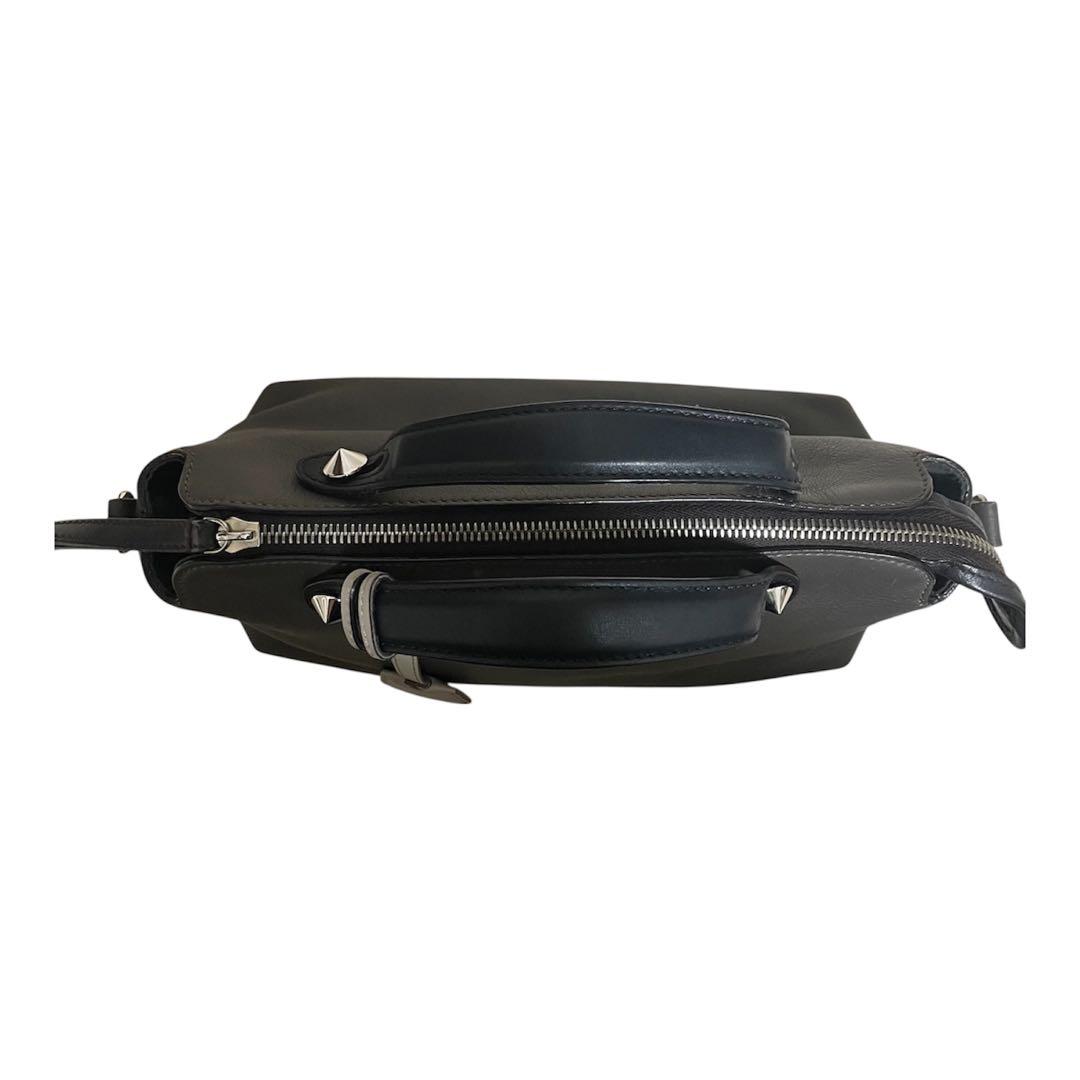 ◆FENDI◆フェンディ バイザウェイ ミディアム ショルダーバッグ グレー