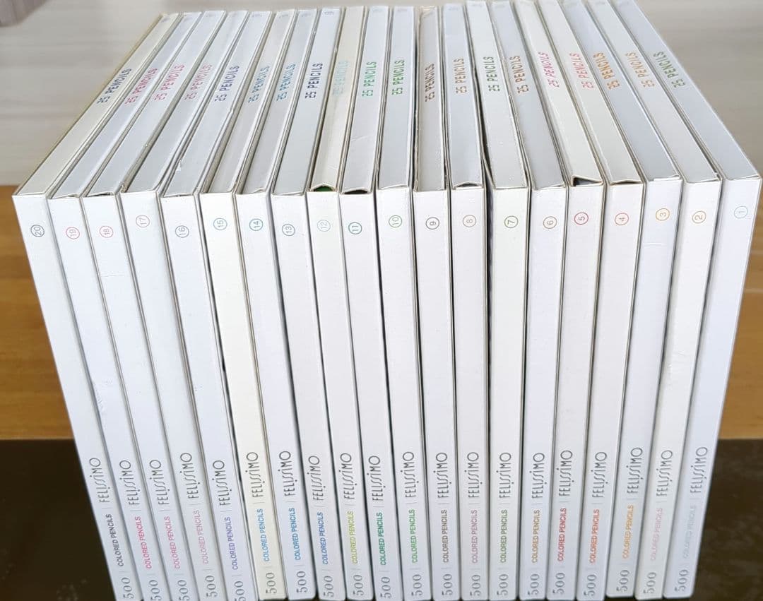 FELISSIMO　色鉛筆500本セット