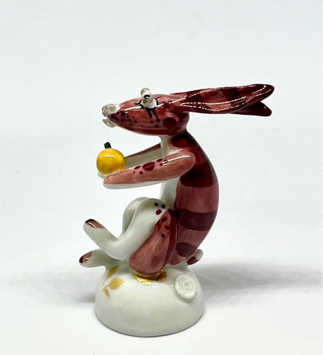 マイセンの干支シリーズ 兎 置物