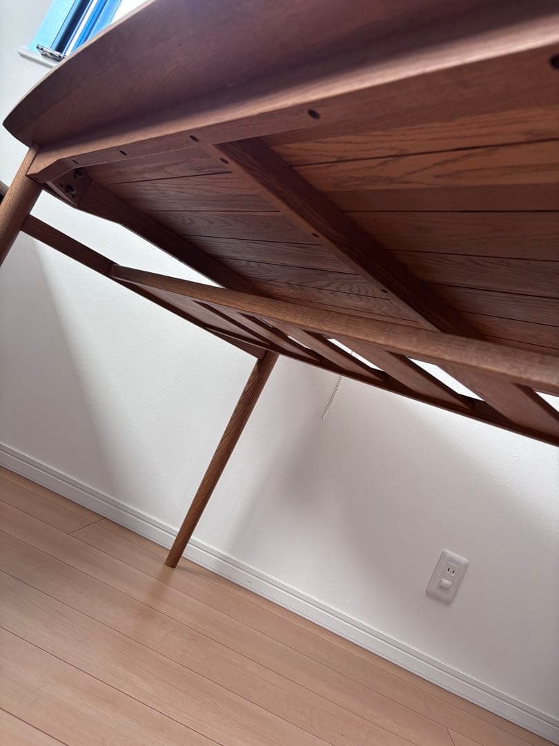 モモナチュラル　VENT D TABLE 140 ダイニングテーブ