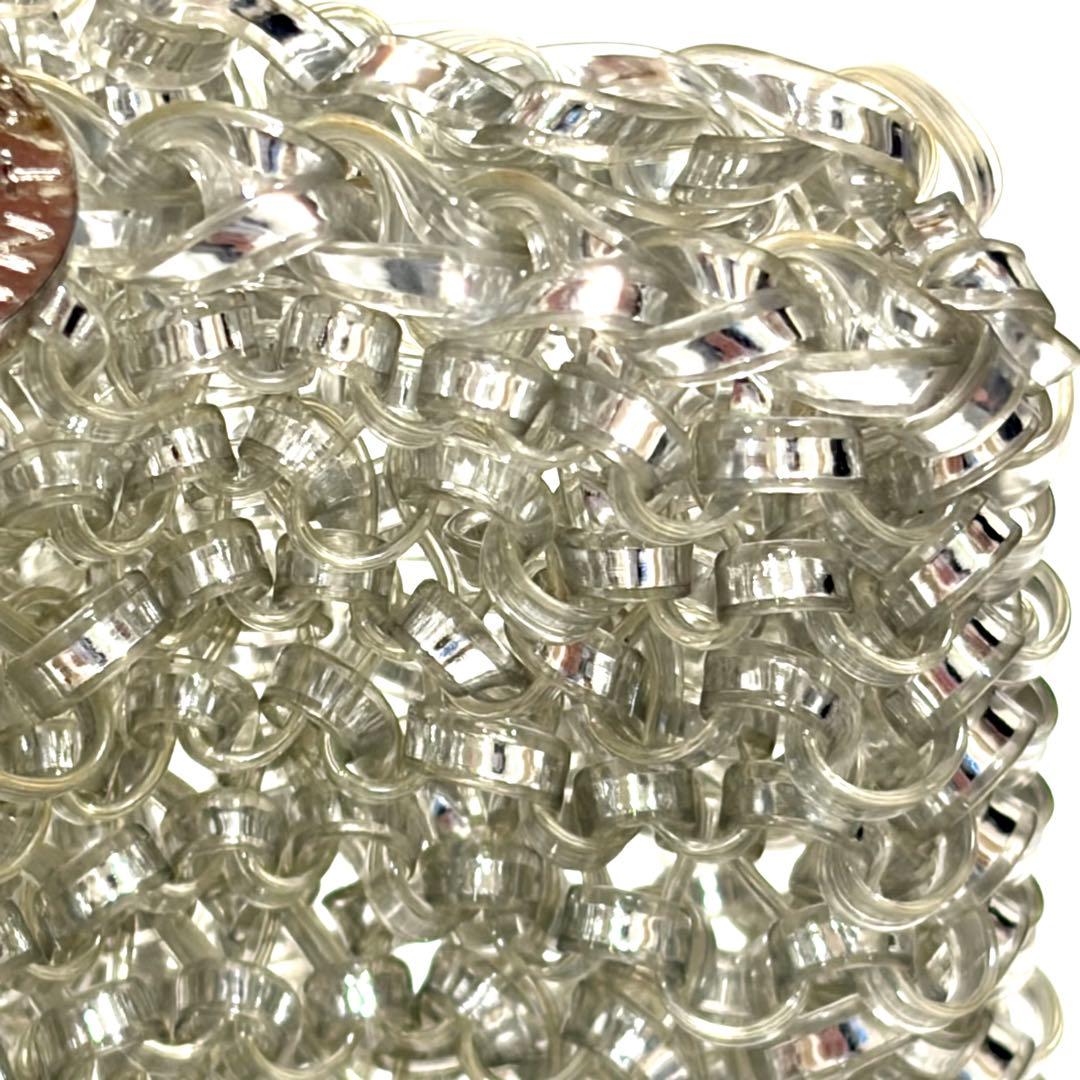 ANTEPRIMA アンテプリマ　ワイヤーバッグ　2WAY シルバー　スクエア