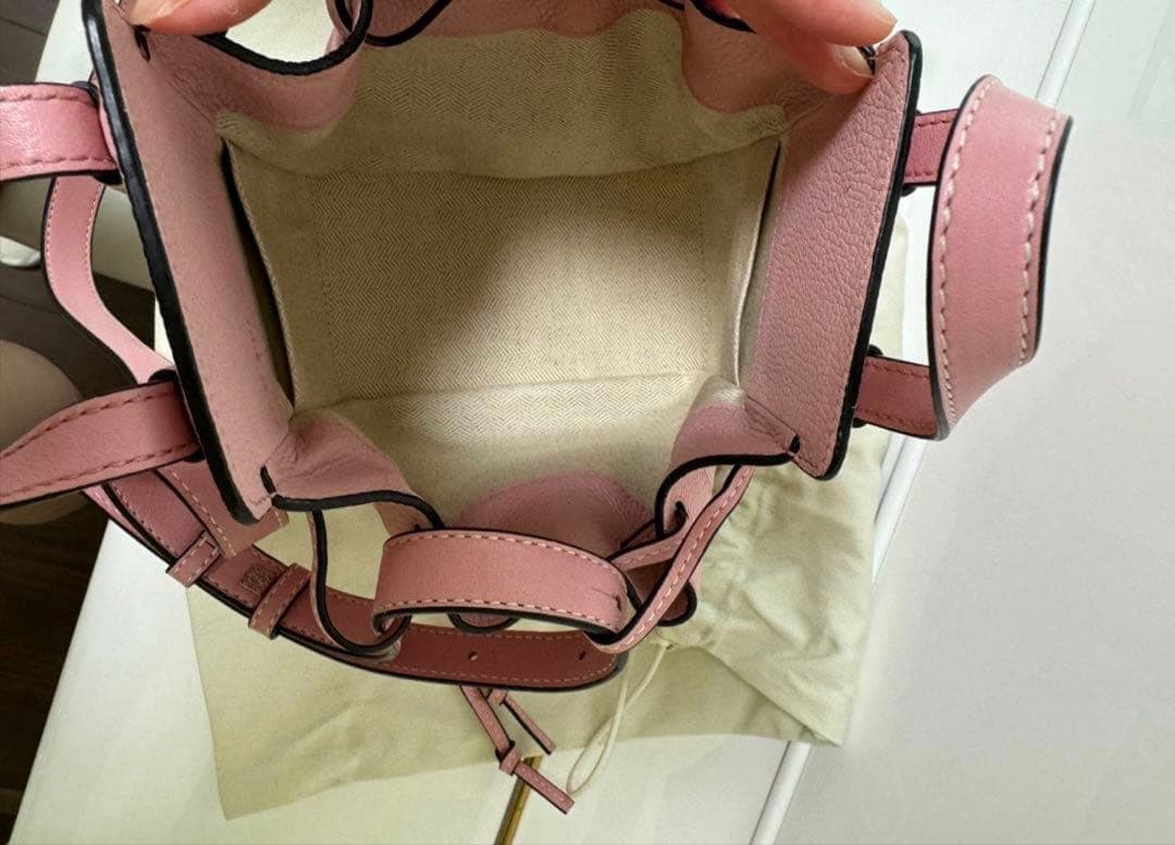 専用LOEWE ハンモックドローストリングバッグ ミニ