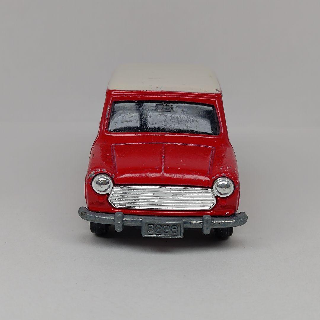 トミカ ミニクーパー S Mk-III 輸出用特注 赤 印刷なし仕様 日本製