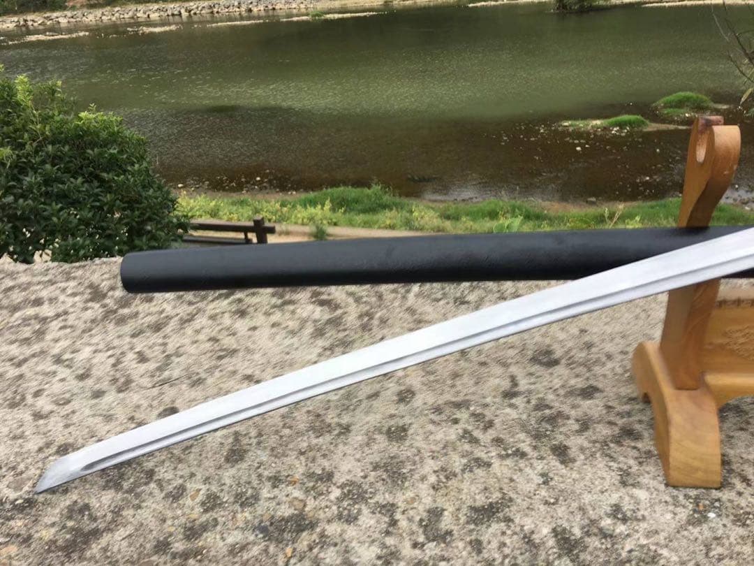 銅龍 長尺 日本刀 模造刀 鑑賞用 武具 舞踊刀