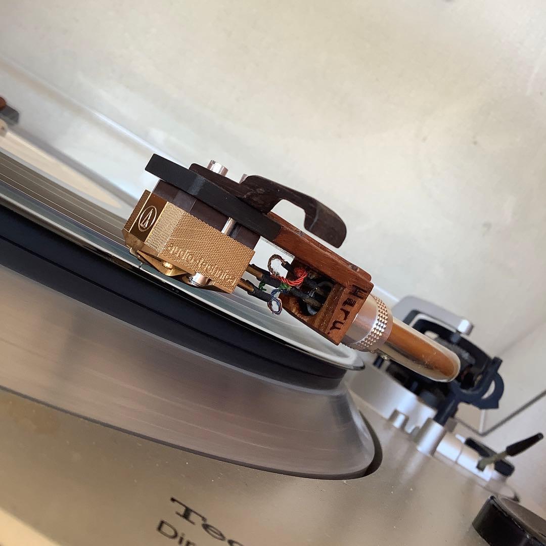 レコード音の追求 木のヘッドシェル (備長炭➕花梨、黒檀の指掛け) 9g