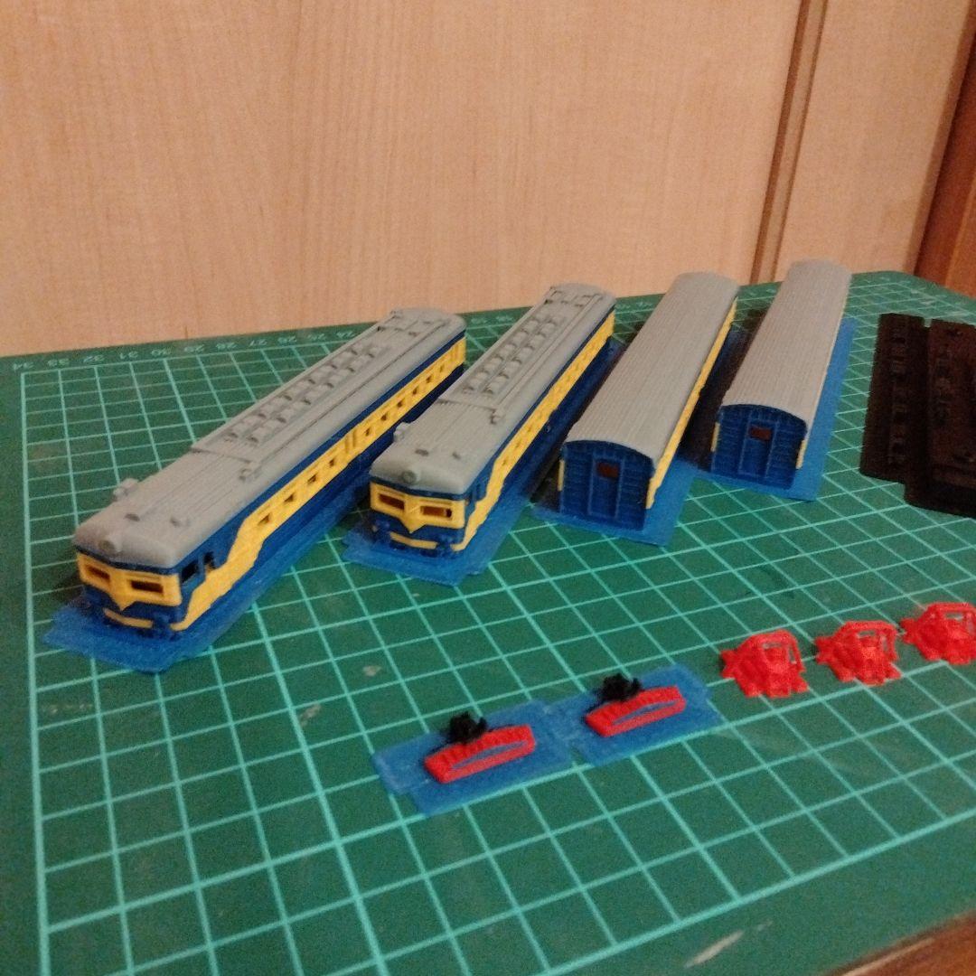 カザフスタン　ER22近郊電車　鉄道模型（Nゲージ）キット　4両セット