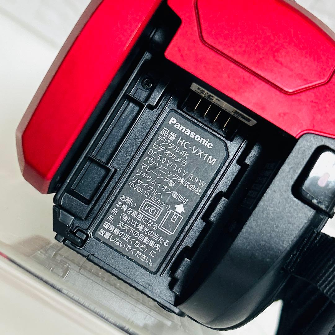 【美品】Panasonic 4K ビデオカメラ あとから補正 HC-VX1M-R