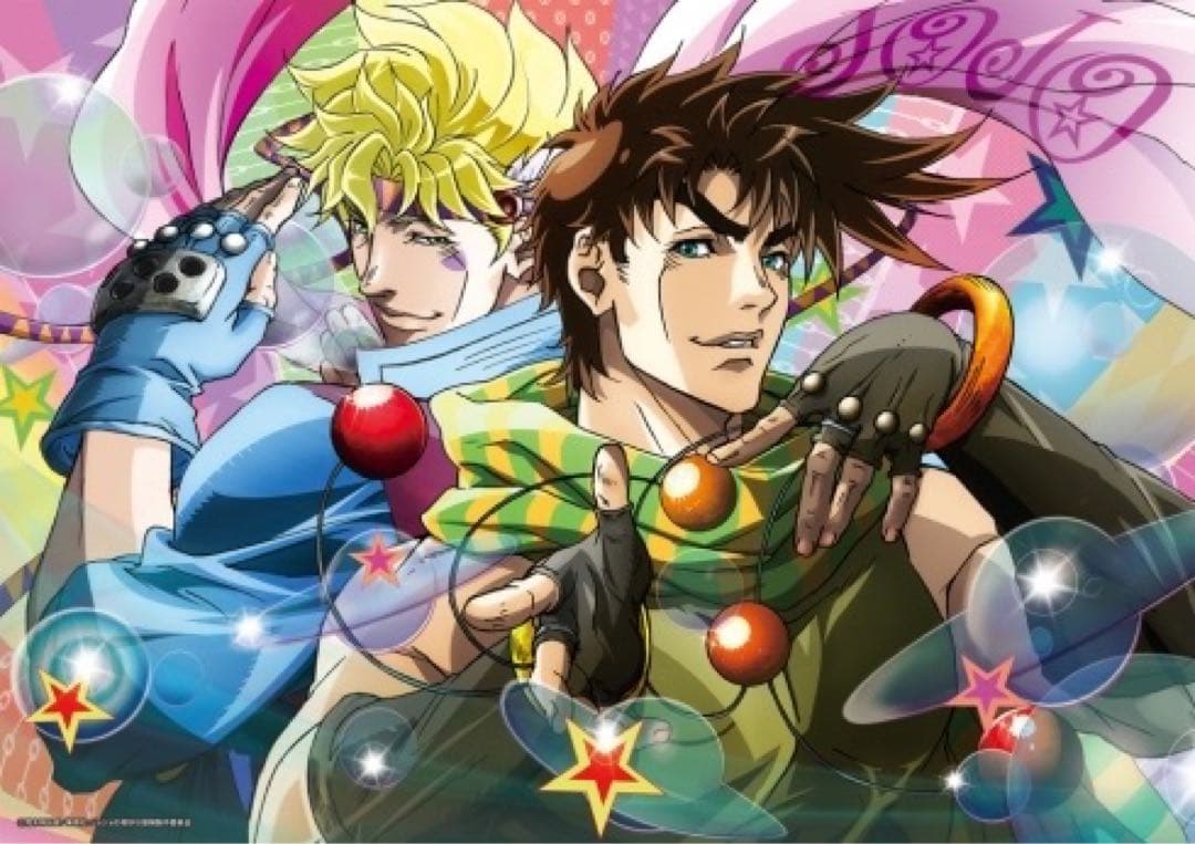 ジョジョの奇妙な冒険 2部 戦闘潮流 タペストリー 4点 ジョセフ シーザー