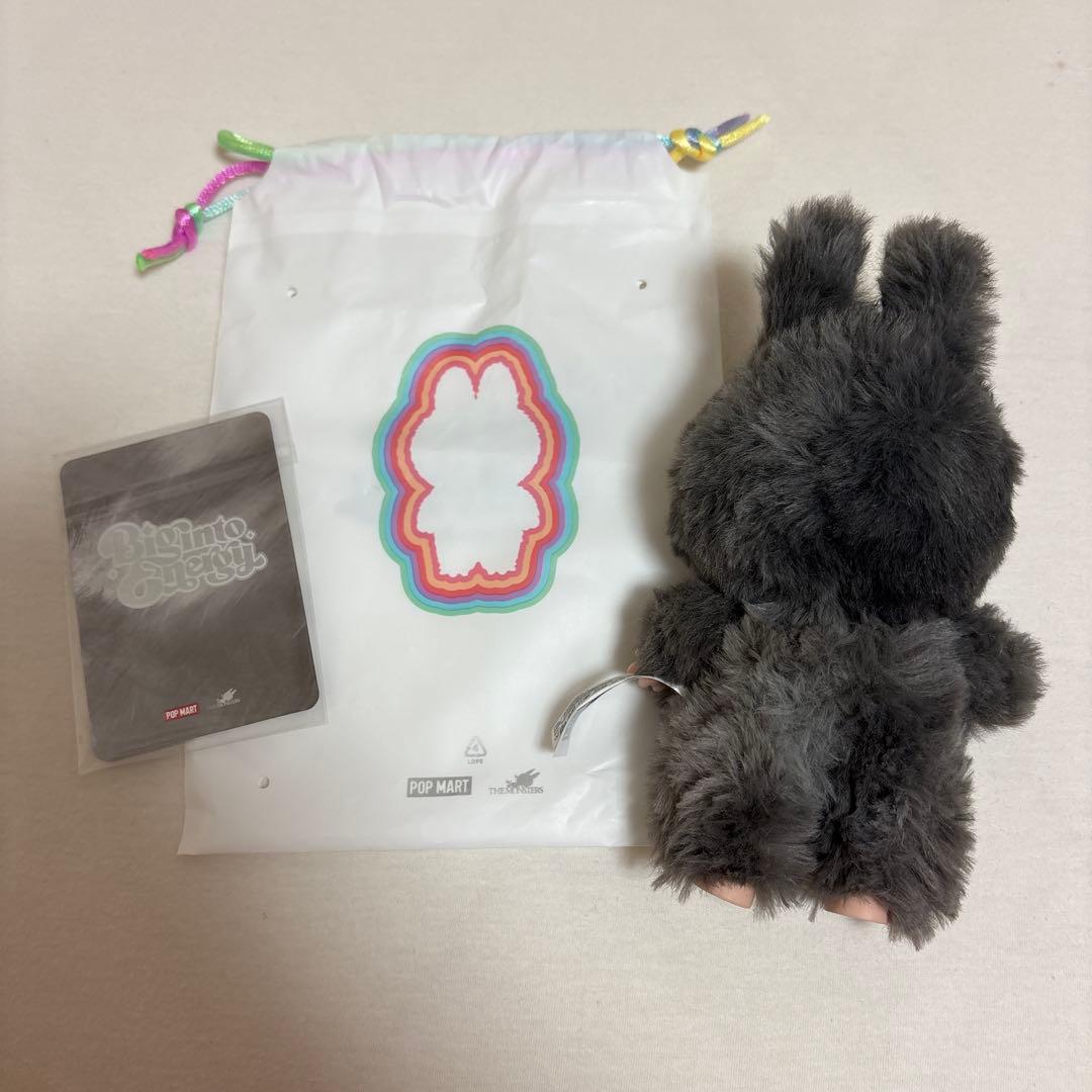 ラブブ LABUBU Big into Energy 正規品シークレット グレー - メルカリ