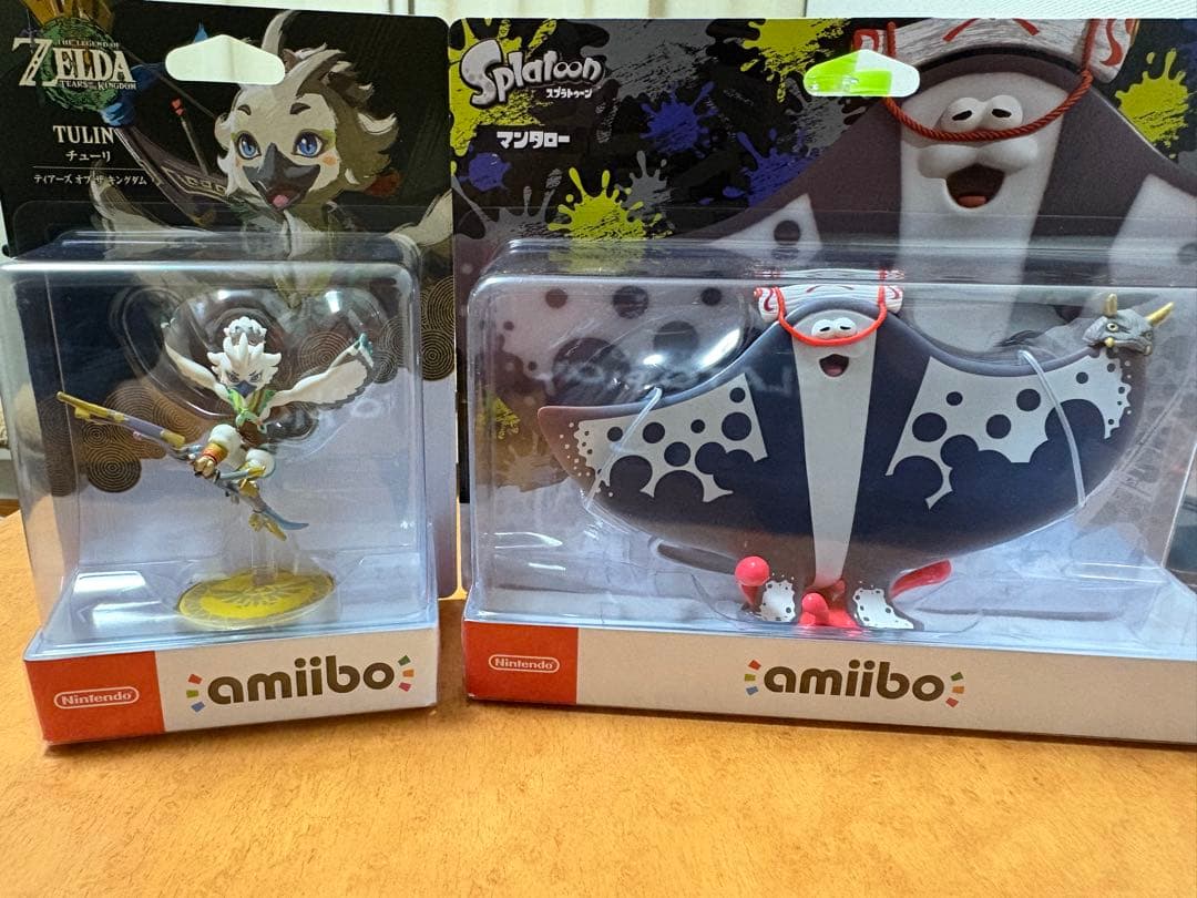 amiibo マンタロー チューリ セット あつ森コラボ - メルカリ