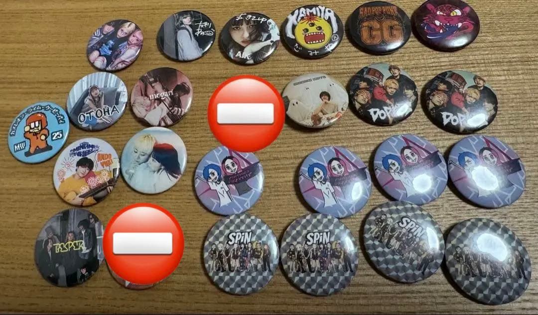 ミナホ缶バッジ 2025 セット3