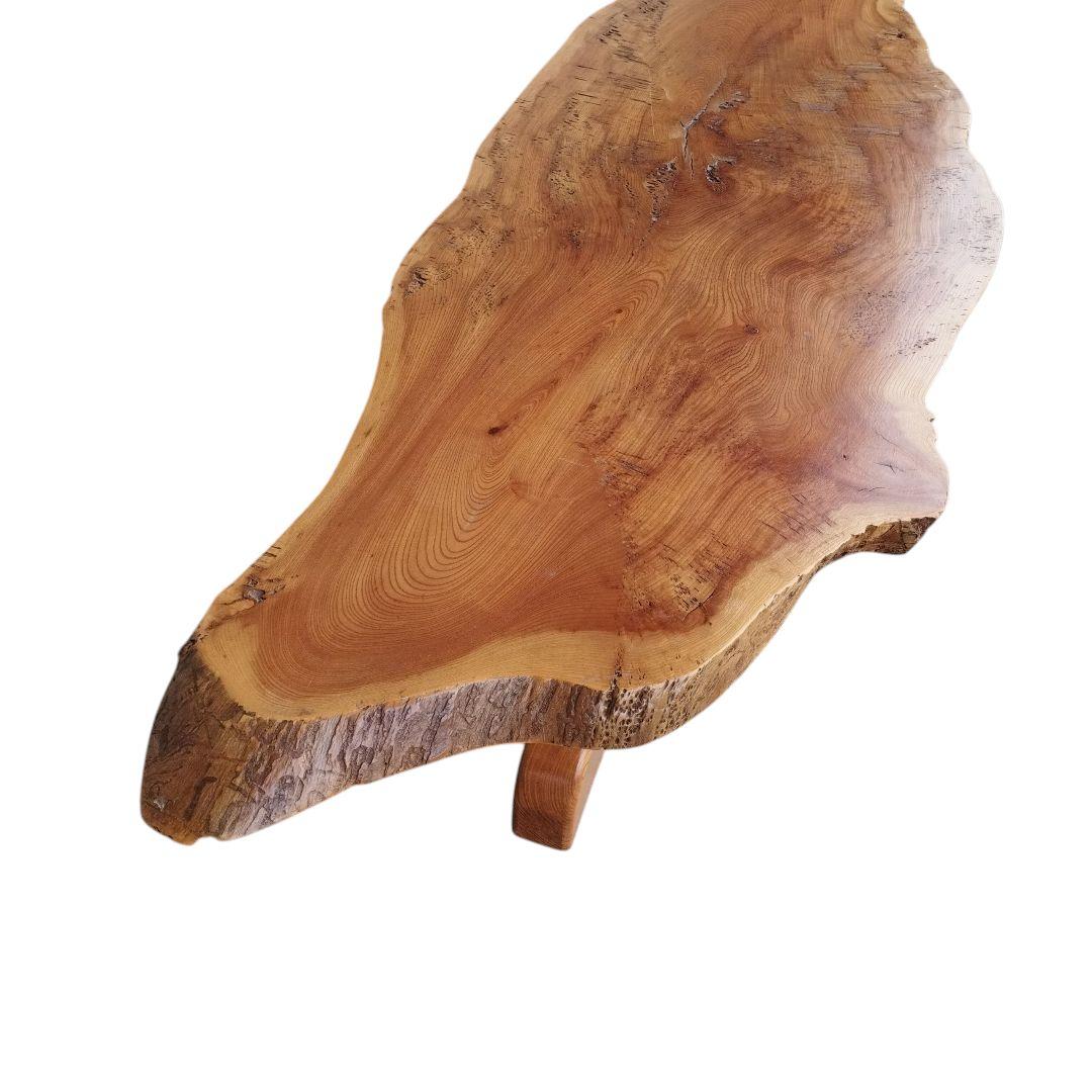 一枚板 無垢材 テーブルベンチ 長椅子 チェア 昭和レトロ