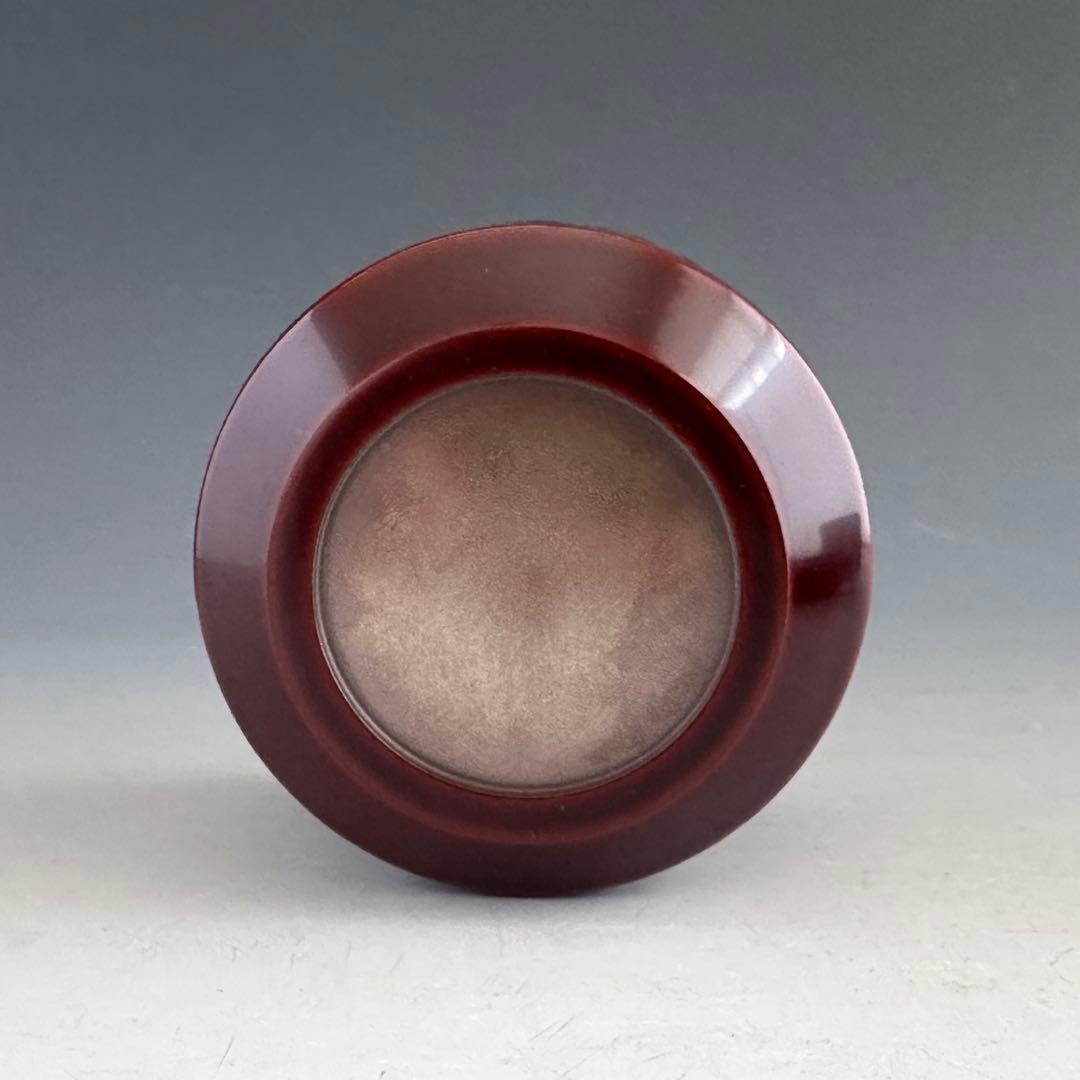 茶道具 松葉蒔絵 松皮塗 内銀 吹雪 薄茶器 吉田華正 共箱