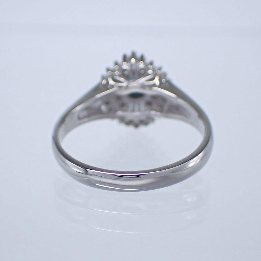三越 極上アレキサンドライト0.31ct ダイヤ0.30ct Pt900 リング