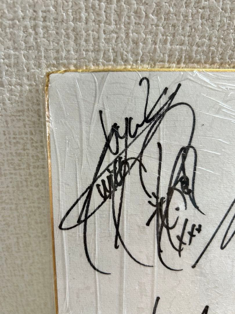 激レア(小野大輔さんなど、合計9名)】 電波教師 直筆 寄せ書きサイン色紙