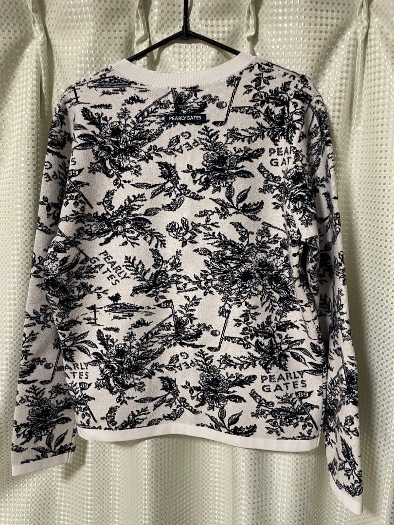 PEARLY GATES 花柄セーター サイズ1