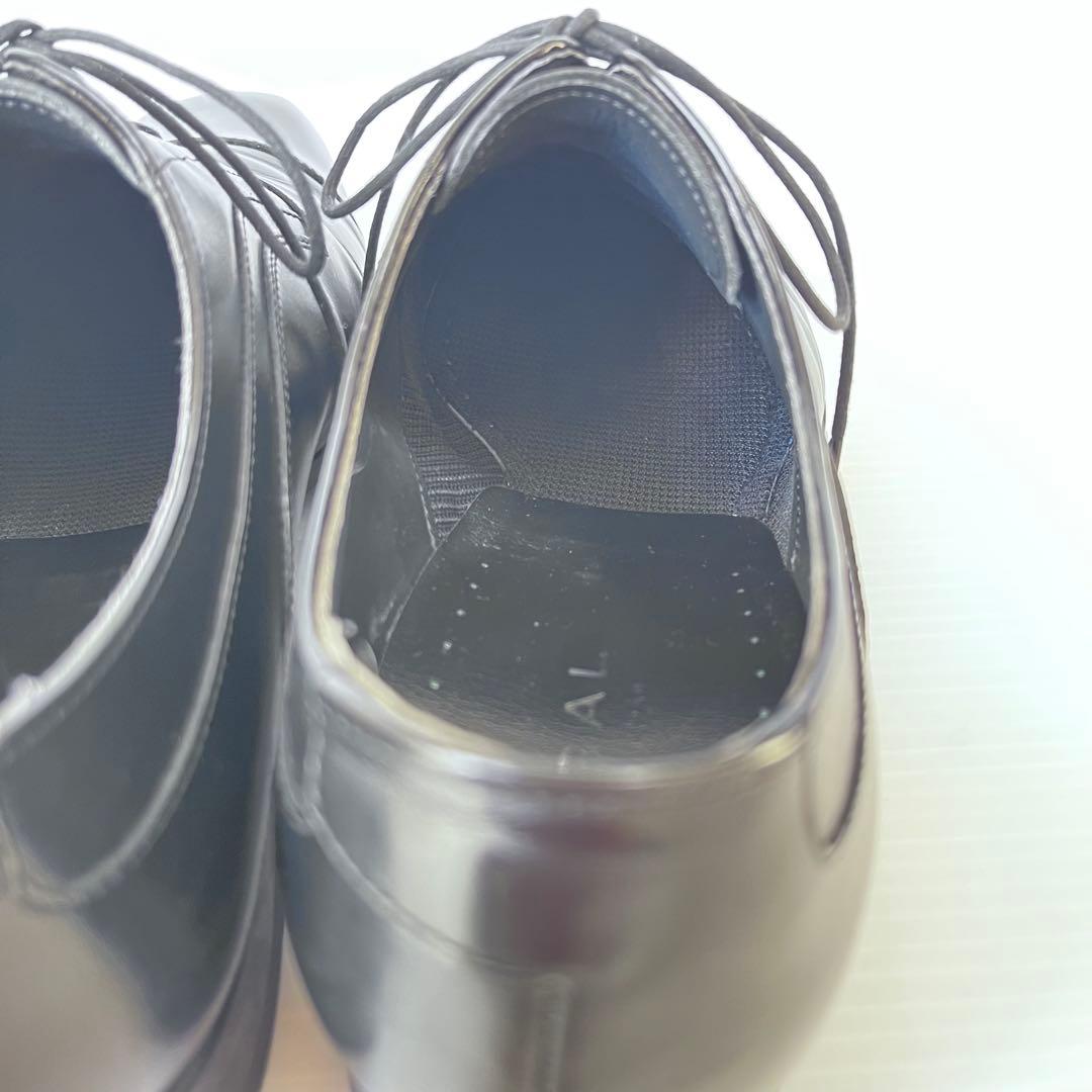 美品✨ REGAL リーガル ストレートチップ 黒 25cm 21AL