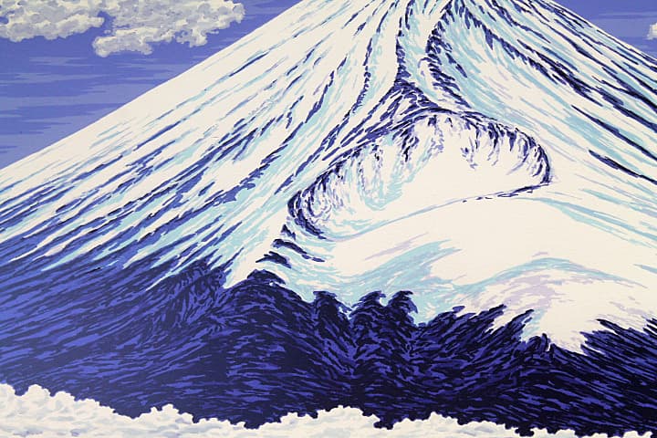 版画家 小暮真望｜シルクスクリーン版画の世界 小暮真望 【雲海にたいする